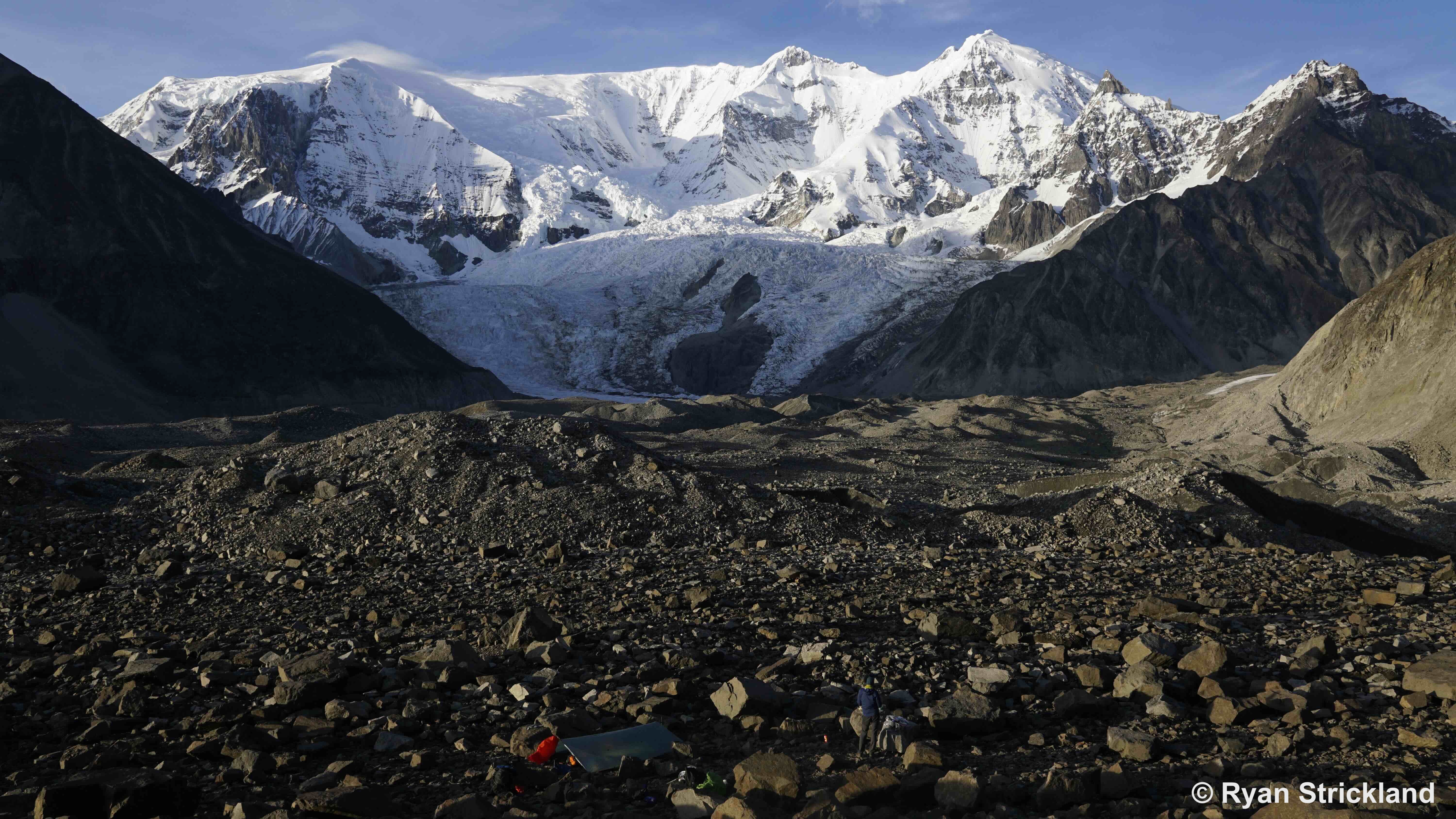 Kuskulana Glacier camp, Alaska